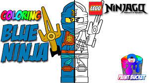 LEGO Ninjago Jay The Blue Ninja Coloring Page - The LEGO Ninjago Movie  Coloring Book for Kids - YouTube