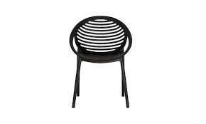 orbit chair black outdoor furniture