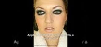 panda eyes coutoure makeup look