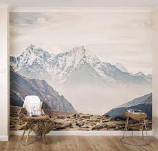 Mountain Vista Self Adhesive Wallpaper