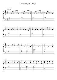 Hallelujah easy piano sheet music free pdf. Hallelujah Easy Sheet Music For Piano Solo Musescore Com