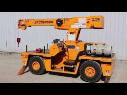Green Industrial 4 Ton Broderson Ic35 Industrial Carry Deck Crane Ic 35 2c