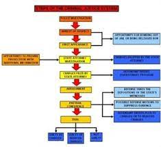 criminal system flow chart the law
