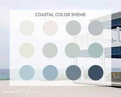 Beach House Paint Color Palette Sherwin