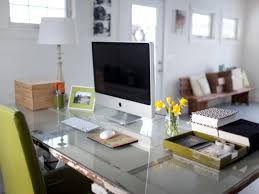 Clear everything off your desk, out of your filing system, out of your drawers and cabinets, and decide what's worth keeping and what's worth ditching. 5 Quick Tips For Home Office Organization Hgtv