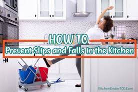 prevent slips and falls in the kitchen