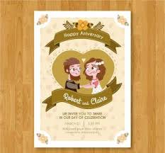 The happy anniversary card templates are one of the popular cards and you can offer them to your spouse on your precious day or to some dear couple friend. Current Banner Design Vector For Free Download Free Vector Geometric Invitations Wedding Anniversary Cards Floral Wedding Invitation Card