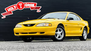 the one year only 1995 ford mustang gts