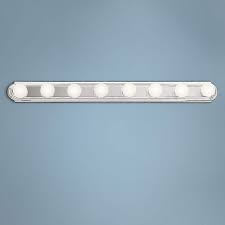 Kichler Mcguire 48 Wide Chrome 8 Light Linear Bath Light 64m97 Lamps Plus