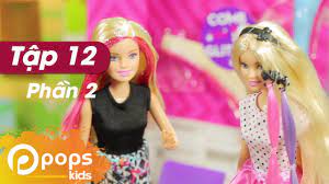 Chị Hai Bé Xíu- Tập 12 - Phần 2 - Salon tóc của Barbie - Búp Bê Barbie -  YouTube