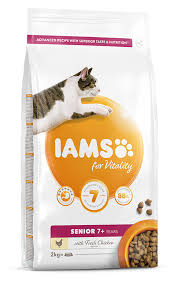 Like, purina, iams is another popular cat food brand. Iams For Vitality Senior Cat Food With Fresh Chicken Pet Food For Cat Dogs