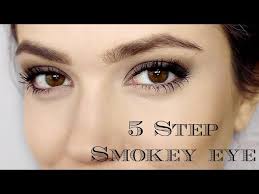 day smokey eye 5 steps makeup