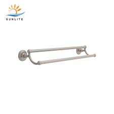 classic wall mounted towel rack with 2
