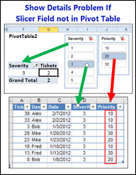 pivot table show details sheets