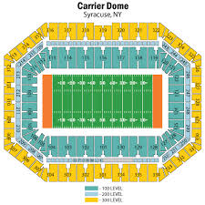 Carrier Dome Syracuse Football Stadium Stadiums Cfb