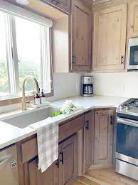 how to make rustic kitchen cabinets by