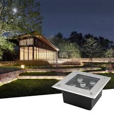Outdoor Garden Lamp Square Led