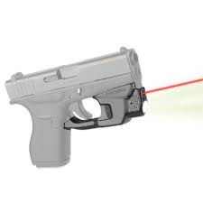 Lasermax Centerfire Light Laser Sight System 100 Lumen Light Red Laser Glock 42 43 Polymer Matte Black