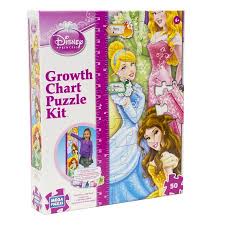 Disney Princess Growth Chart Puzzle Kit