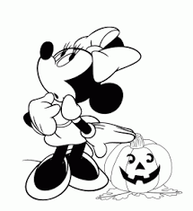 Halloween color by number pages. Minnie Free Printable Coloring Pages For Kids