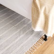 recycled cotton hallway runner rug