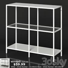 3d models other ikea vittsjo shelf unit