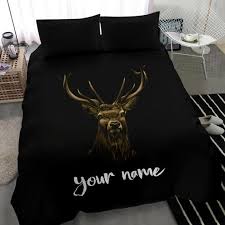 Deer Bedding Set Duvet Cover And Pillow