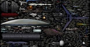 Size Comparison Of Every Sci Fi Spaceship Ever Earthly Mission