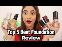 top 5 foundations for oily skin
