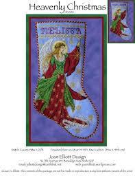 Heavenly Christmas Je090 Cross Stitch Chart And 50 Similar Items