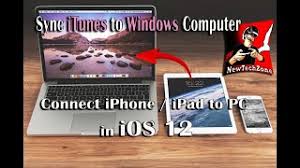 All of this is made a bit better for icloud users, but you will still need these directories copied. Connect Iphone To Pc In Ios 12 Sync Itunes To Windows Computer Youtube