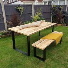 Outdoor Table Reclaimed Wooden Table