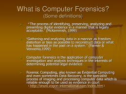 ppt what is computer forensics some