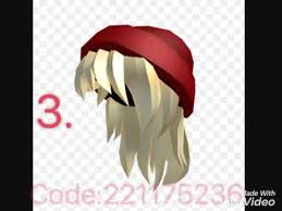 Roblox hair codes 2021 amazing rewards (tested. Hair Codes For Roblox