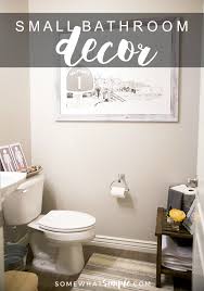 How To Decorate A Small Bathroom Easy