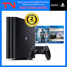 Trả góp 0%]Máy PS4 Pro 7218B 1TB Sony [Bảo Hành 2 Năm] + Game GOW 4 Horizon  Uncharted 4