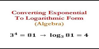 Convert Exponentials And Logarithms