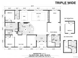 bedroom triple wide manufactured homes