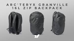 arc teryx granvile 16l zip backpack