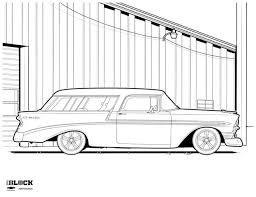 57 chevy color chart www bedowntowndaytona com. Cure Your Car Show Blues With This 1956 Chevy Nomad Coloring Page