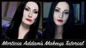 morticia addams makeup tutorial you