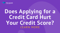 Why does applying for a credit card hurt your score. Does Applying For A Credit Card Hurt Your Credit Score
