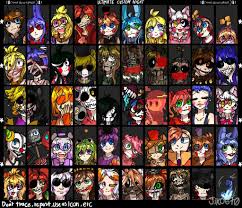 Five nights at freddys ultimate custom night anime all episodes from both chica and freddy + foxys storylines! Ultimate Custom Night Humanization 50 20 By Jiko670 Anime Fnaf Fnaf Art Fnaf Drawings