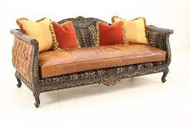 Vanished Panther Hair Hide Sofa