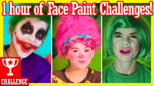 face paint challenges inside out