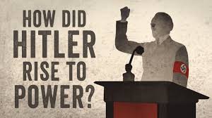 Account for Hitler's rise to power