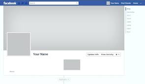 Blank Profile Page My Facebook Timeline After Effects Template Free