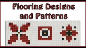 See more ideas about minecraft floor designs, minecraft, minecraft designs. Flooring Designs And Patterns Part 1 Tutorial Minecraft Youtube