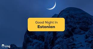 say good night in estonian
