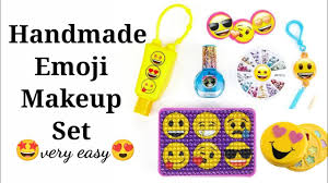 handmade emoji makeup set how to make